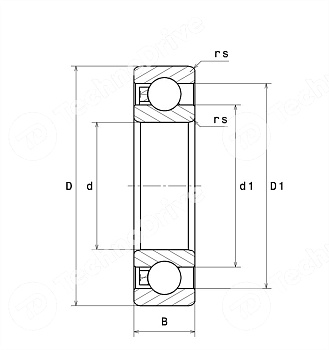 Подшипник 6203.2Z IBC 