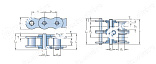 Звено соединительное 2250 PF P.50X25 C.L. CHIARAVALLI