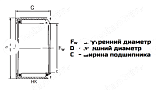 подшипник hk 1616-2rs ldi
