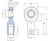 Шарнирный наконечник SIL6C ISB