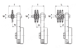 натяжитель цепи cht-tr1 1/2" d z=15 chiaravalli