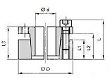 Картинка зажимная втулка rck13 55x85 (klaa055) chiaravalli зажимная втулка rck13 55x85 (klaa055) chiaravalli