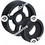 шкив клиновой с готовым диаметром spc 225/3 d=80 h8 chiaravalli