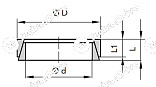 зажимная втулка rck50 35x40 (klnn035) npt