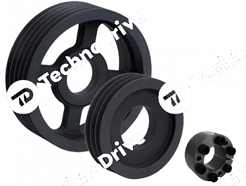 шкив клиновой под зажимную втулку 118x3spa x calettat.65 cent