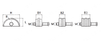 блок натяжителя цепи cht-go 1"1/4 d. m20 chiaravalli