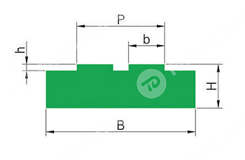 Картинка Направляющая PROFILE T2 05 10X35 CHIARAVALLI Направляющая PROFILE T2 05 10X35 CHIARAVALLI