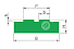 Картинка Направляющая PROFILE T2 05 10X35 CHIARAVALLI Направляющая PROFILE T2 05 10X35 CHIARAVALLI