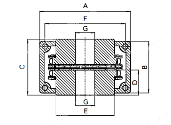Муфта цепная KC 12022 CHIARAVALLI