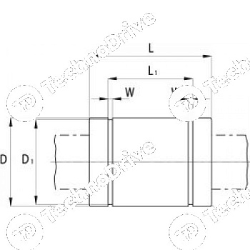 линейный подшипник kbo2045pp nbs