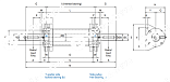 Подшипниковый узел MONOBLOC RCM 35-1 AS (стандартный вал) CHIARAVALLI