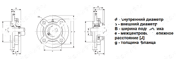Корпус чугунный FC 208 GHISA LDI