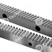 рейка зубчатая прямозубая m=2 20x20 l=2000 мм npt