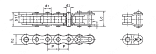 Картинка Звено соединительное 06B-1G NPT Звено соединительное 06B-1G NPT