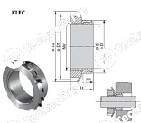 зажимная втулка rck55 28x40 (klff028) npt