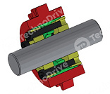 зажимная втулка rck11 45x75 (klee045) chiaravalli