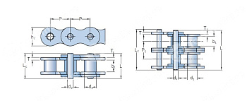 Звено соединительное 1.2500 PF P.50X25 C.L. CHIARAVALLI