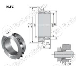 зажимная втулка rck55 28x40 (klff028) npt