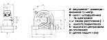 Подшипниковый узел UCPA 208 NPT