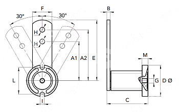 натяжитель цепи cht-e 2 chiaravalli