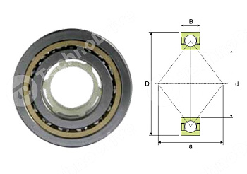 Подшипник QJ211-MA ISB
