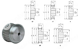 Картинка шкив зубчатый под расточку 15l075 (19,05mm) st (php 15l075rsb) chiaravalli шкив зубчатый под расточку 15l075 (19,05mm) st (php 15l075rsb) chiaravalli