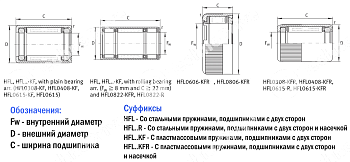 подшипник hfl 3030 ldi