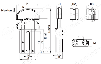 натяжитель цепи cht-lp2 5/8" s chiaravalli