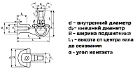 Угловое шарнирное соединение SQ6C-RS LDI