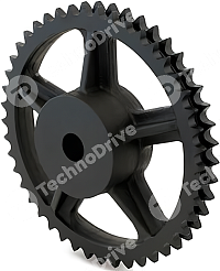 звездочка чугунная со ступицей под расточку для цепи 08b-1 z=45 npt звездочка чугунная со ступицей под расточку для цепи 08b-1 z=45 npt