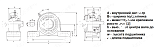 Подшипниковый узел UKP 206 + H 2306 LDI