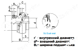 Подшипник HC 218 LDI