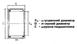подшипник hk 0608 ldi