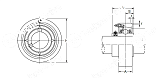 Подшипник C208 ASAHI