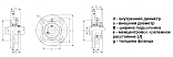 Подшипниковый корпус FC 205 LDI