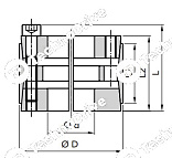 зажимная втулка rck11 340x425 npt