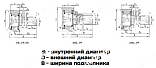 Подшипник KRE 19 PP LDI 