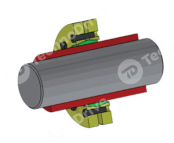 зажимная втулка rck19 125x215 (klpp125) npt