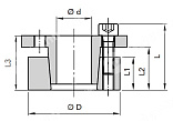 Картинка зажимная втулка rck16 160x210 npt зажимная втулка rck16 160x210 npt