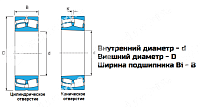 Подшипник 23222 MB/W33 LDI