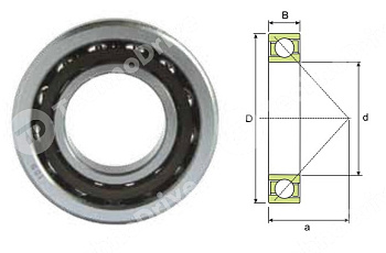 Подшипник 7210-B ISB