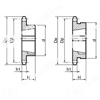 Картинка звездочка со ступицей 08b-1, z=21 taper lock sprockets (041-21), под втулку 1610 chiaravalli звездочка со ступицей 08b-1, z=21 taper lock sprockets (041-21), под втулку 1610 chiaravalli