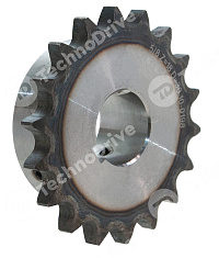 Звездочка со ступицей с калеными зубьями и с готовым отверстием для цепи 16B-1 z=14 Diam. 50 H7 NPT