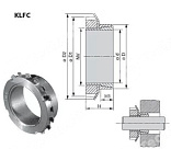 Картинка зажимная втулка rck55 24x35 (klff024) npt зажимная втулка rck55 24x35 (klff024) npt