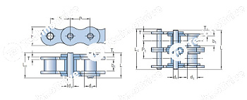 Звено соединительное 1205 A1 P.50X25 C.L. CHIARAVALLI