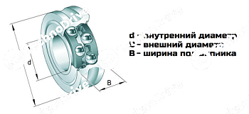 Подшипник LFR 5204 NPP LDI 