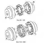 POLY-NORM 65 AR Ступица чугунная черн. отв. KTR