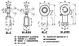 Шарнирный наконечник SI40ES (GIR40DO) LDI