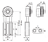 Картинка натяжитель цепи cht-astn1 1/2" z16 chiaravalli натяжитель цепи cht-astn1 1/2" z16 chiaravalli