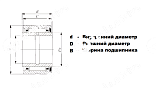 подшипник bri264116 (mi-26-n) npt
